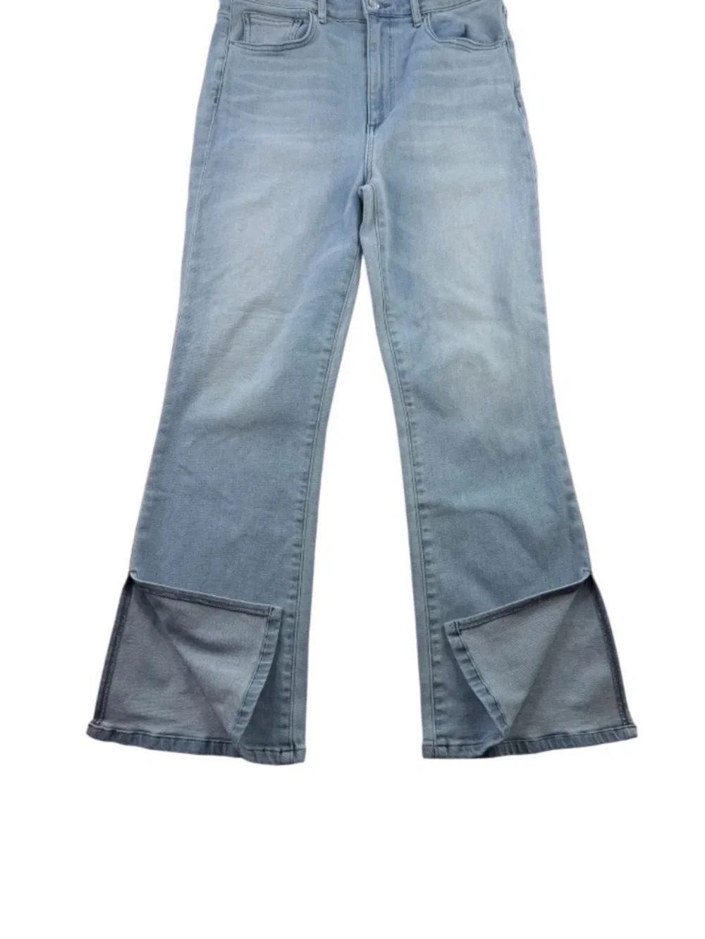 Le Jean Stella Crop Flare Jeans Size 29